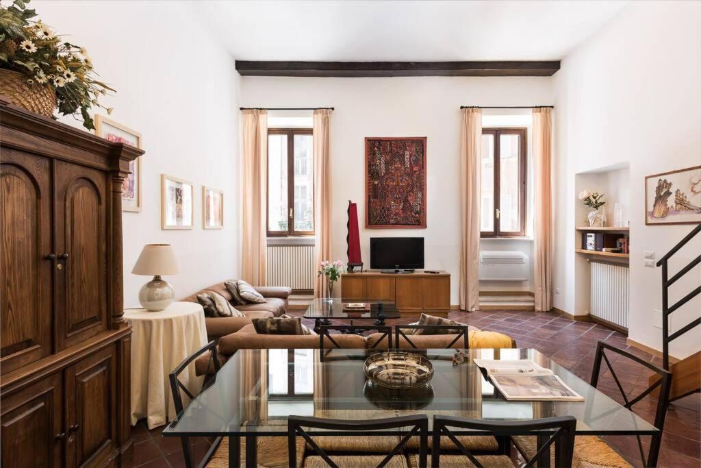 Idyllia -Teatro Pompeo Apartment Rzym Zewnętrze zdjęcie